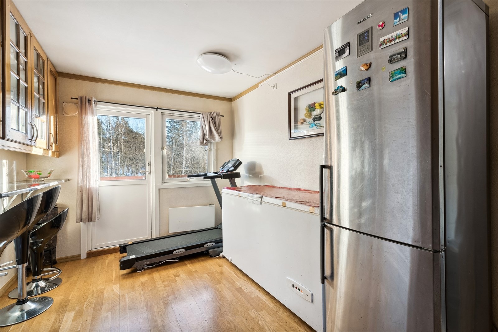 Kjøkkenet leder videre ut til den andre balkongen Galleribilde