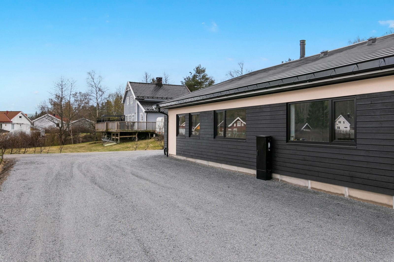 Tomannsboligen har et tøft og moderne utseende. Galleribilde