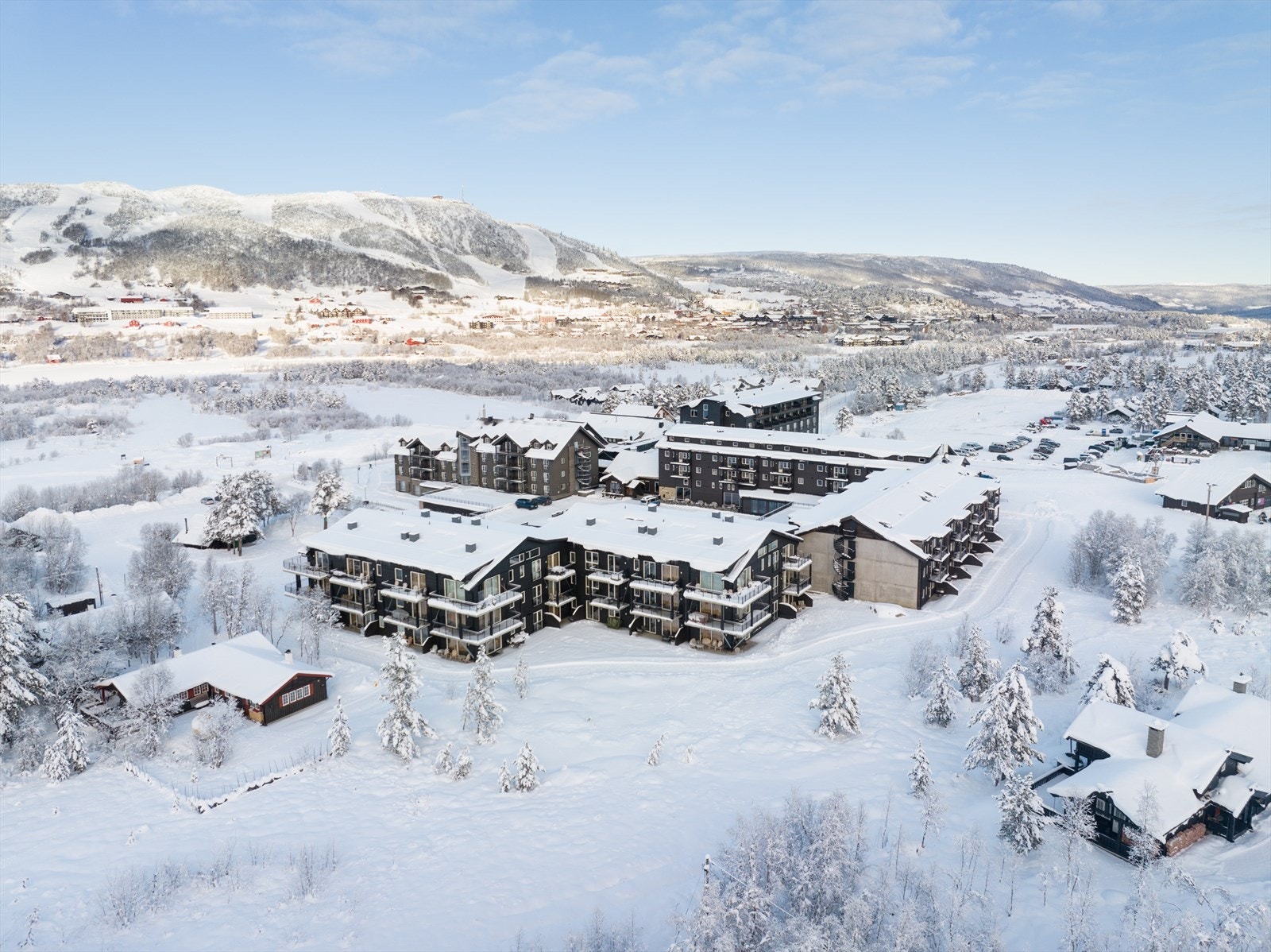 Leiligheten har en praktfull beliggenhet rett ved bakken og langrennsløypene på Geilo og har den perfekte kombinasjonen av spektakulær natur, frihetsfølelse og nærhet til alt du trenger. Galleribilde