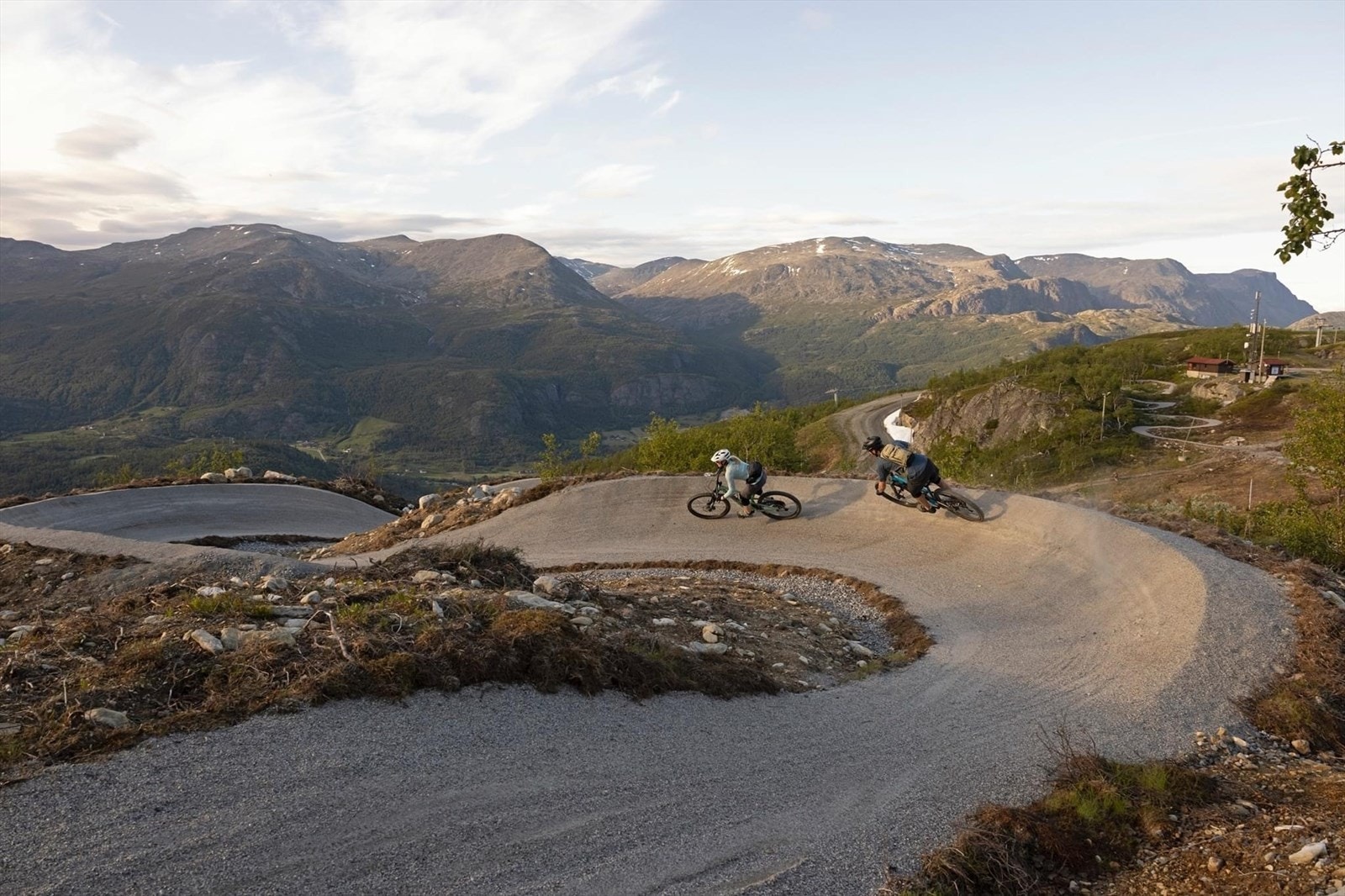 Heftig sykkelsti med rå utsikt! Foto Kalle Hägglund/hemsedal.com. Galleribilde