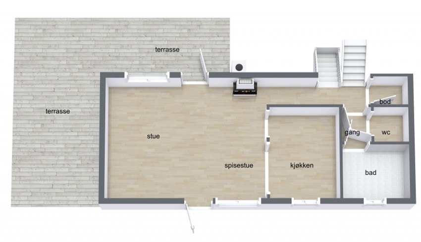 Plan 2. Galleribilde