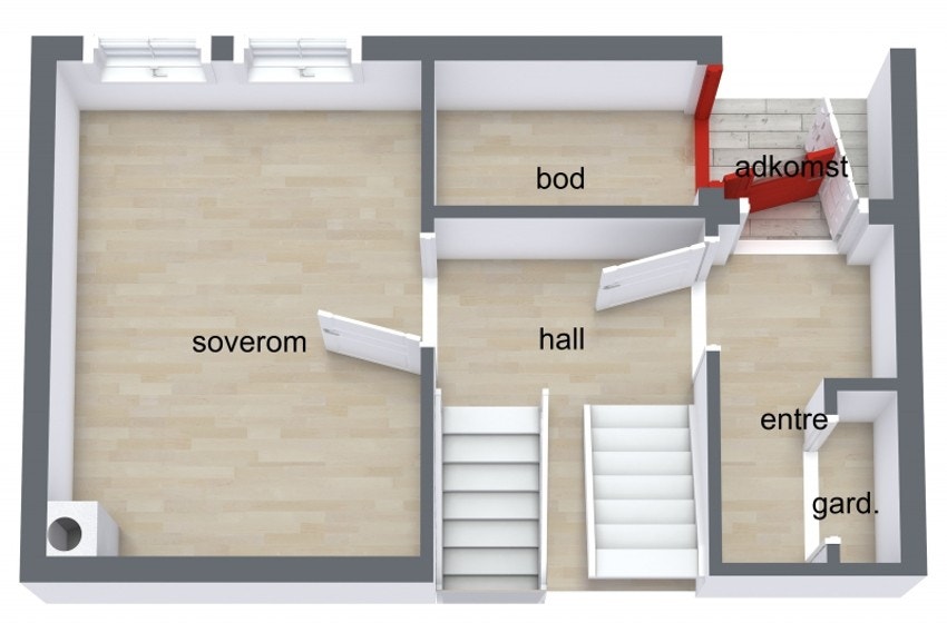 Plan 1. Galleribilde
