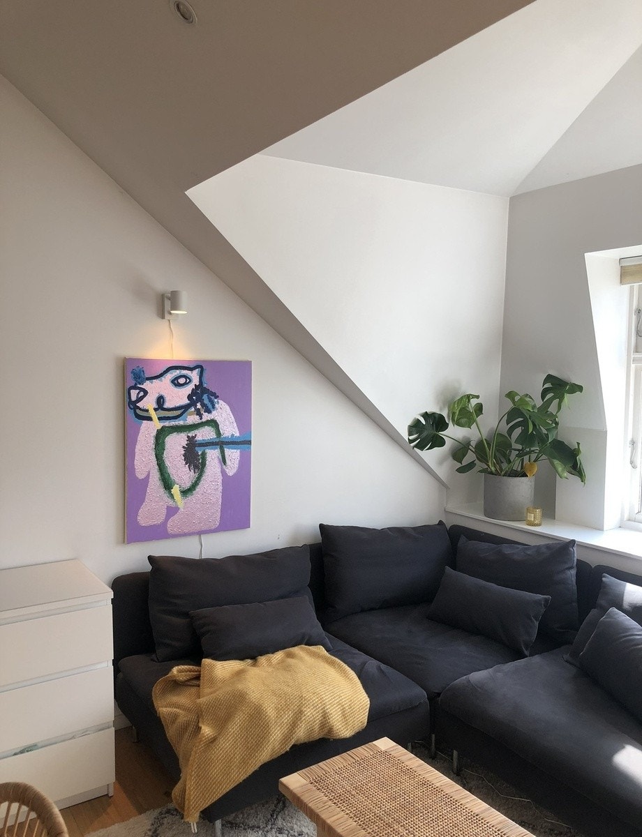 Stue på dagtid Galleribilde