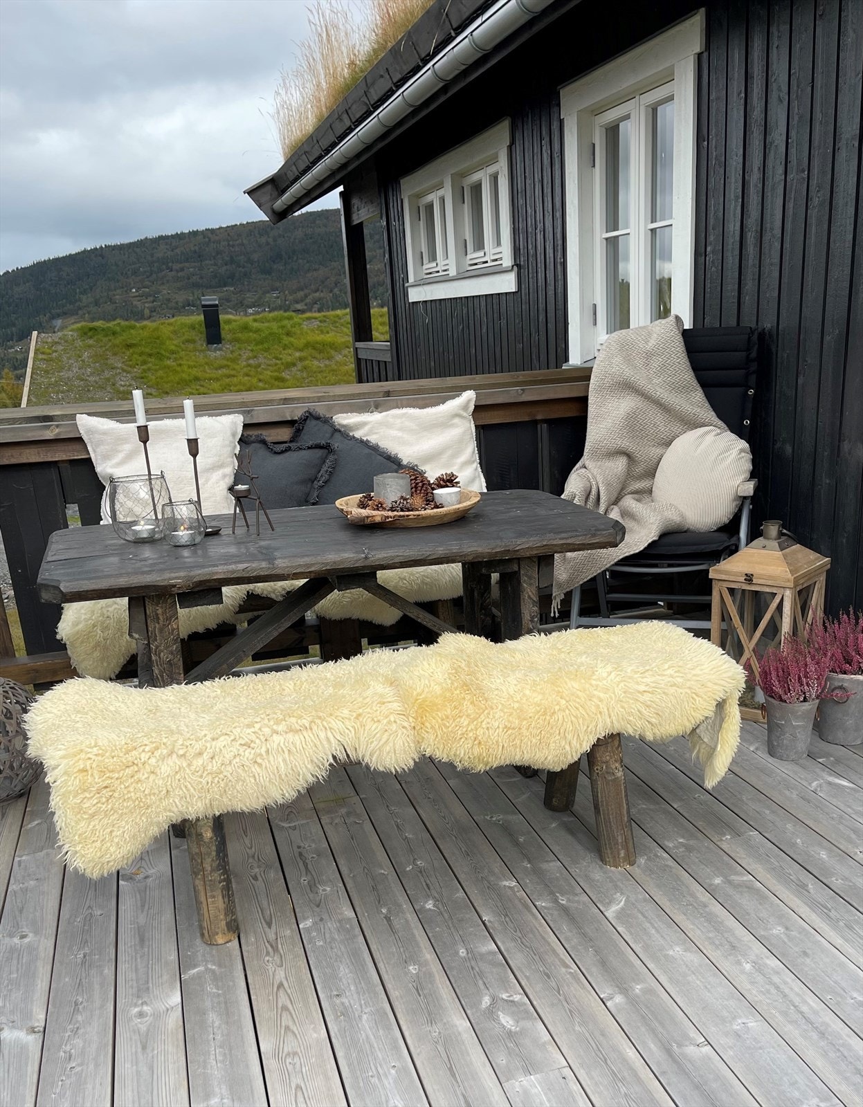 Selgers eget foto fra terrasse. Galleribilde