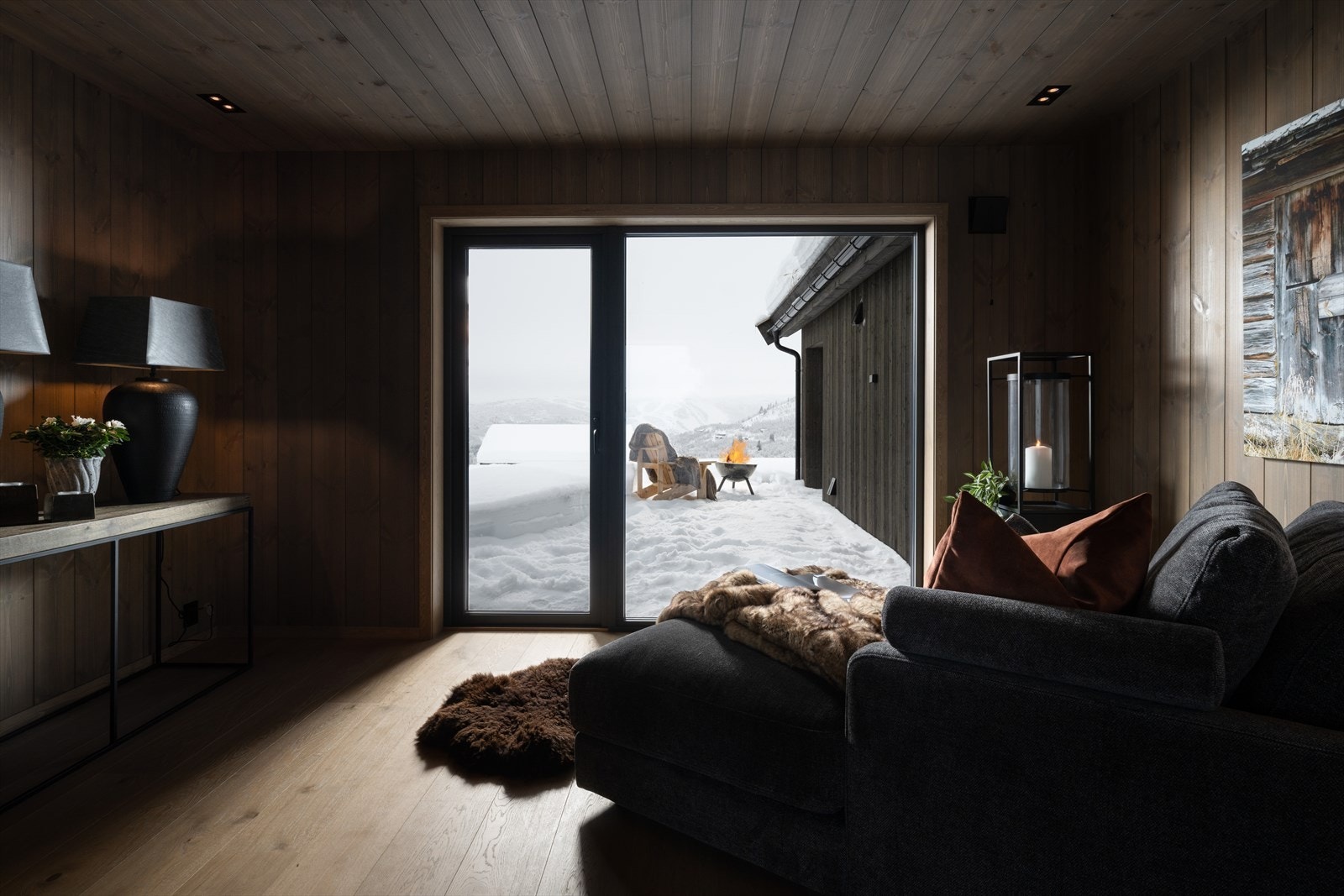 Tv-stue Galleribilde