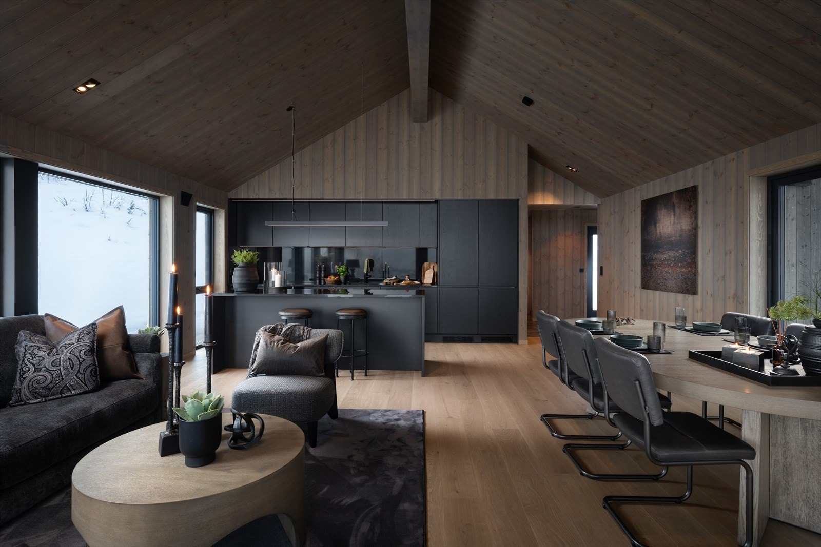 Åpent og sosial løsning Galleribilde