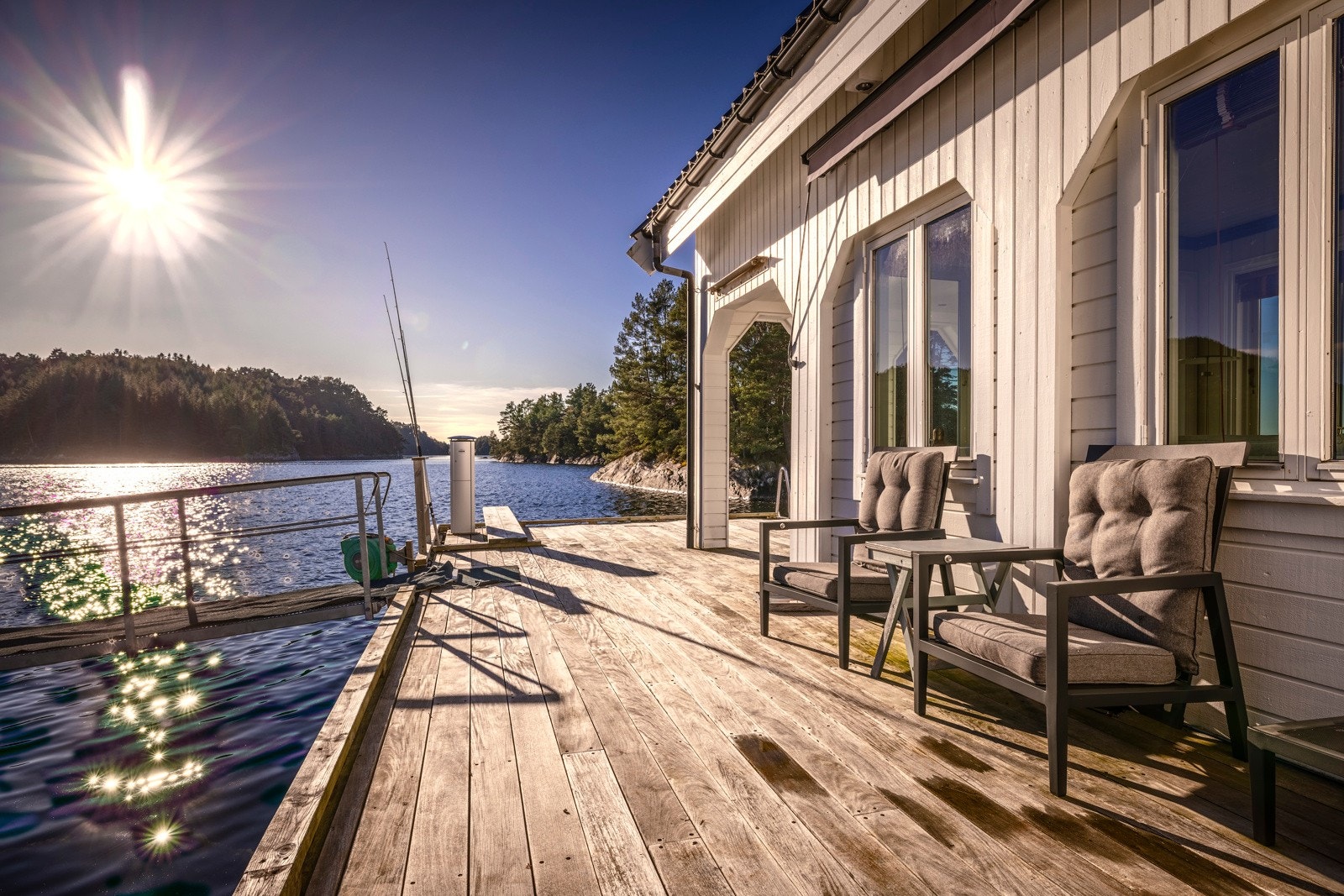 - Det er gode solforhold på hele øyen - Galleribilde