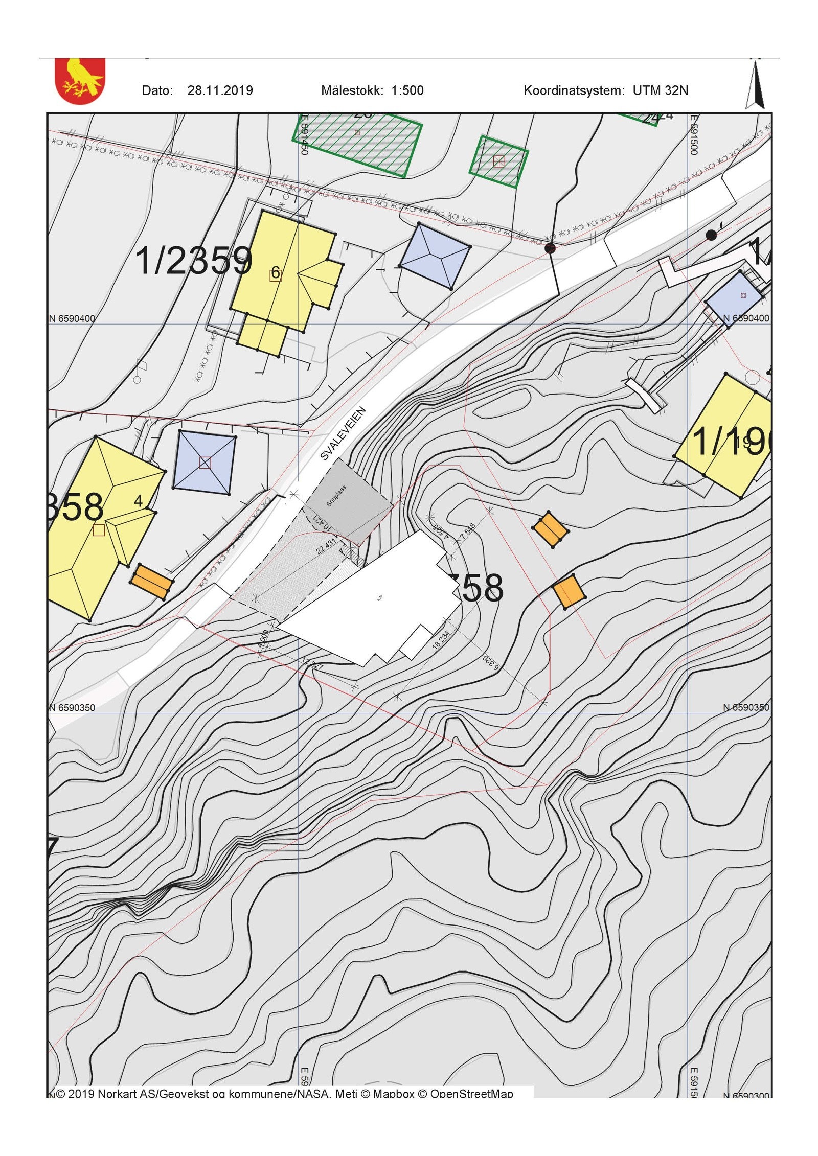 Illustrasjon fra rammesøknad som ikke ble ferdigstilt Galleribilde