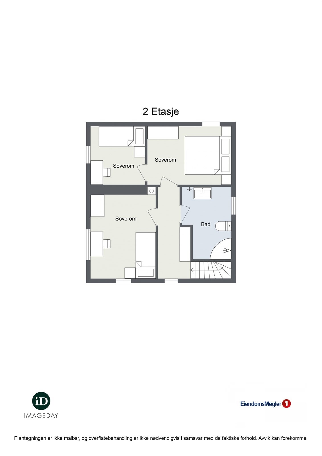 Plantegning 2.etasje Galleribilde