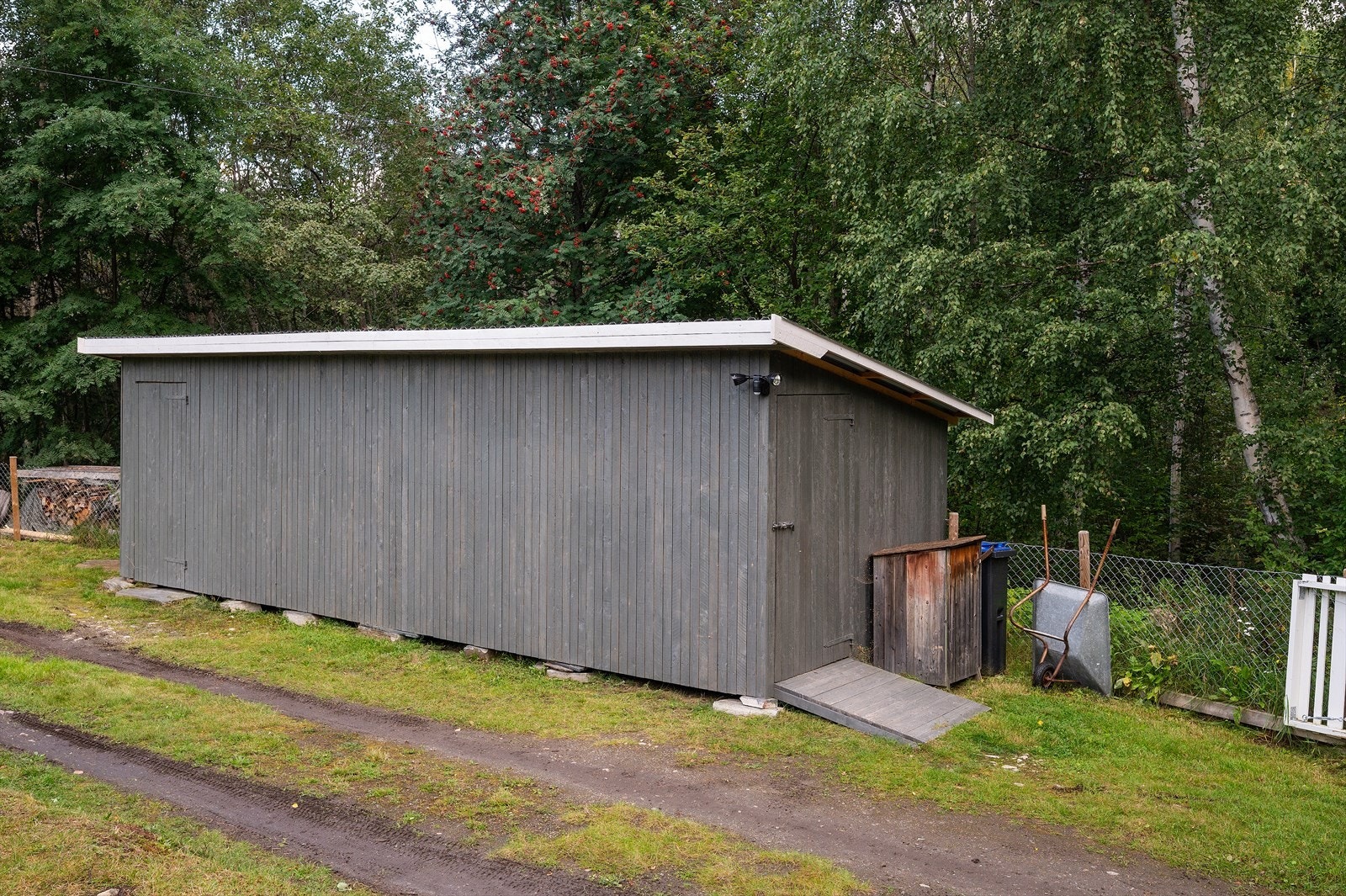 Det nyeste av de to uthusene er nyetablert i 2020. Galleribilde