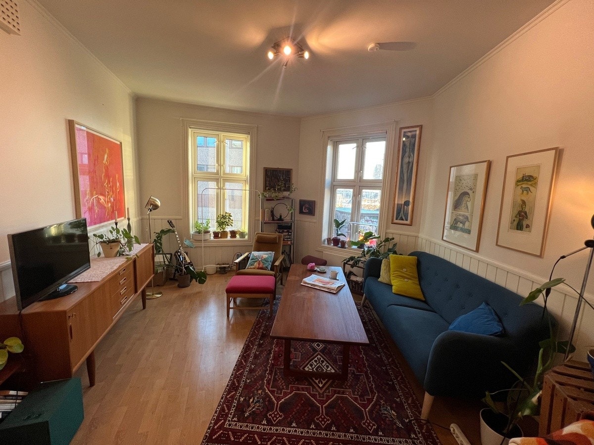 Stue (møblert). Galleribilde