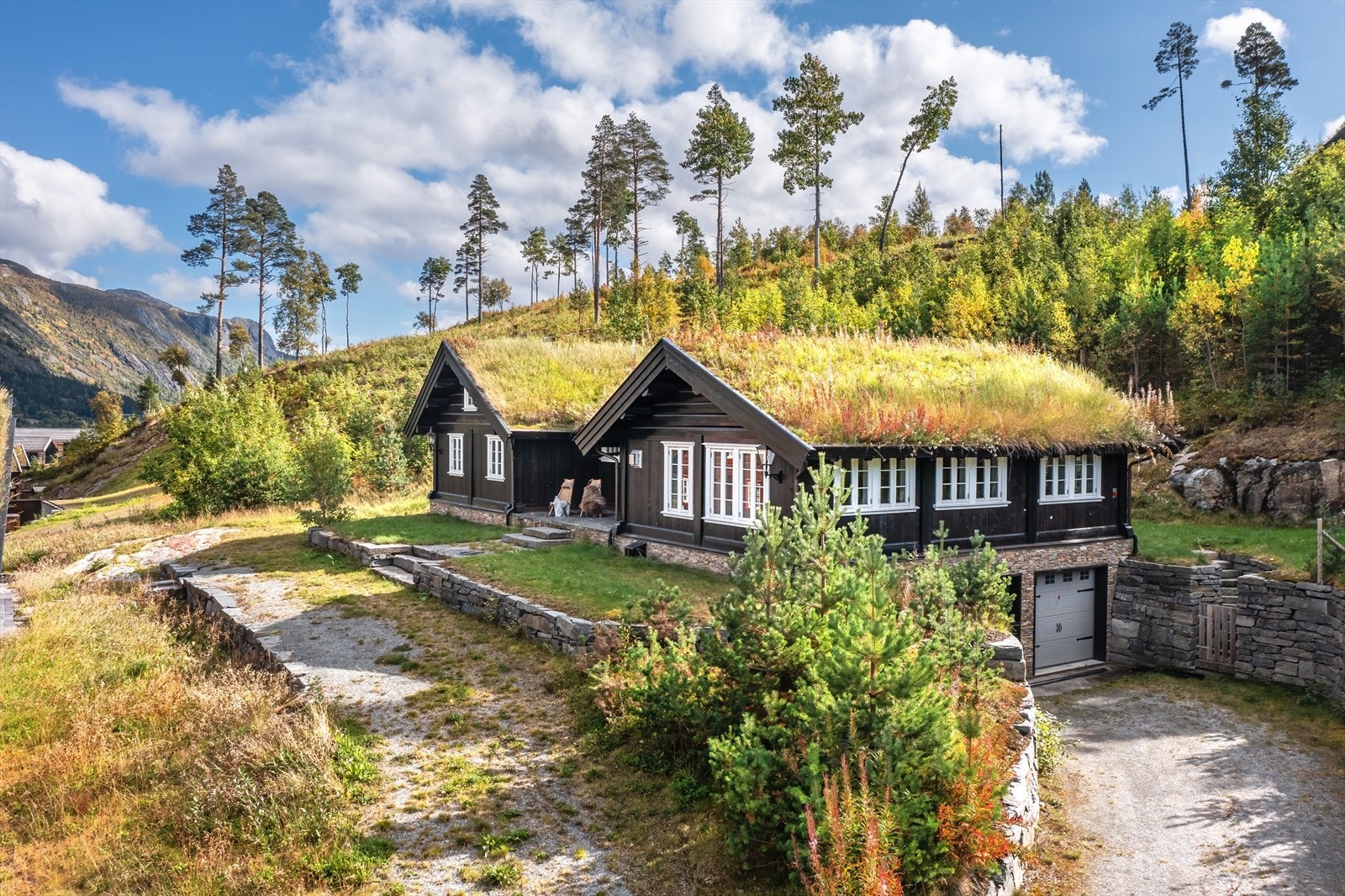 Hytta har en flott beliggenhet i Totteskogen med kort avstand til alpinanlegg, turtereng og skispor. Galleribilde
