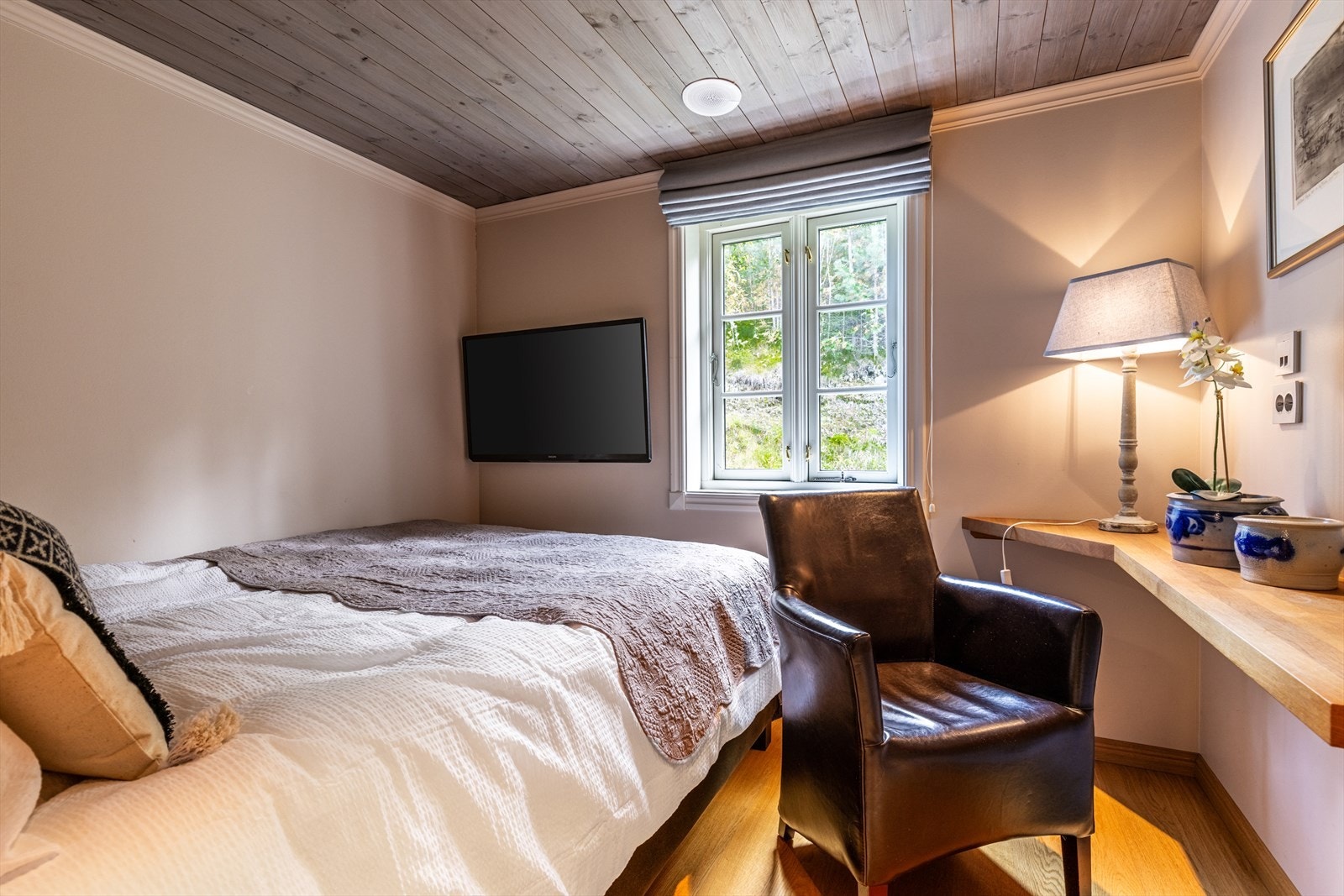 Hytta har 4 soverom i 1.etasje - Alle med eget baderom. Galleribilde