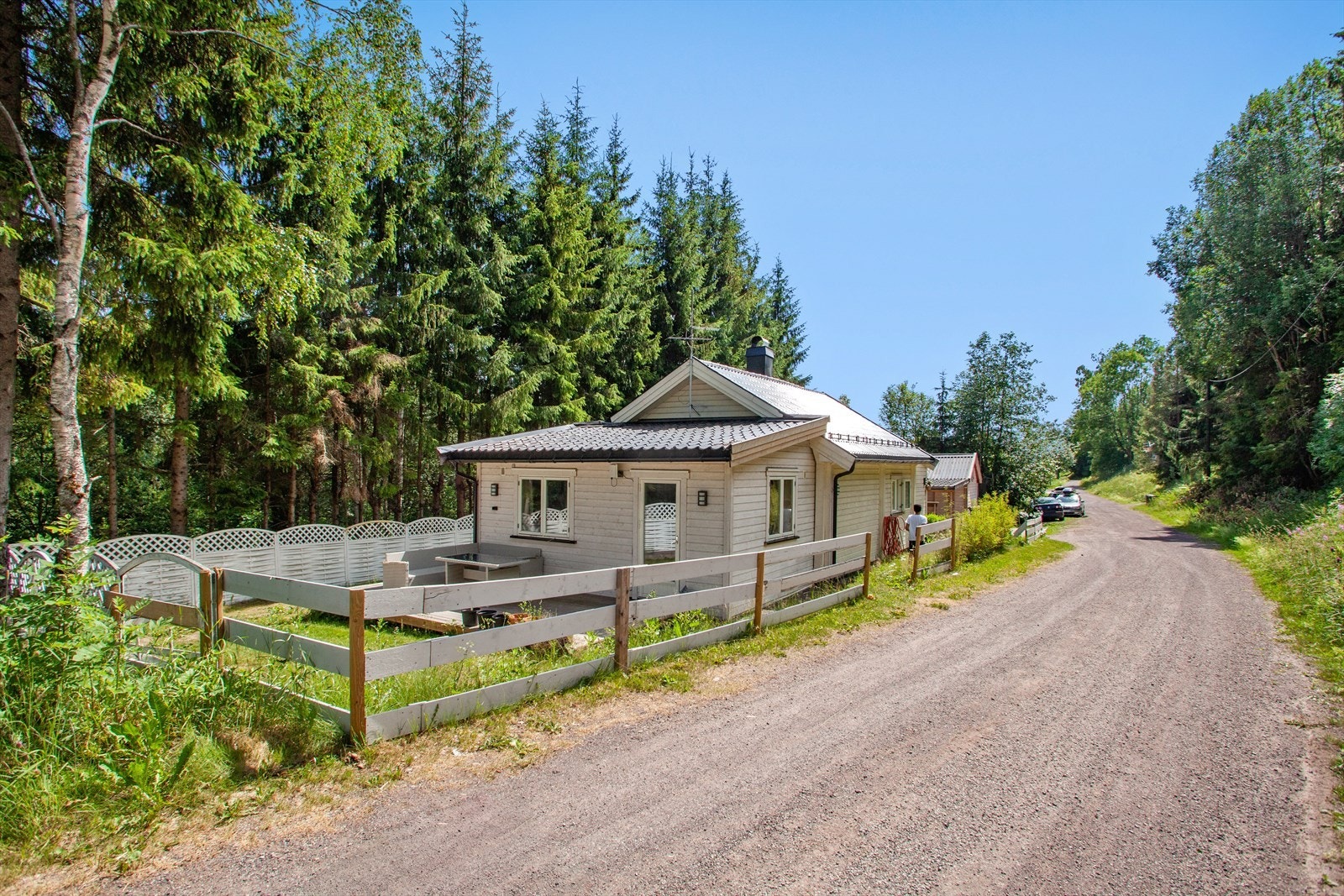 Fasade fra hageside Galleribilde