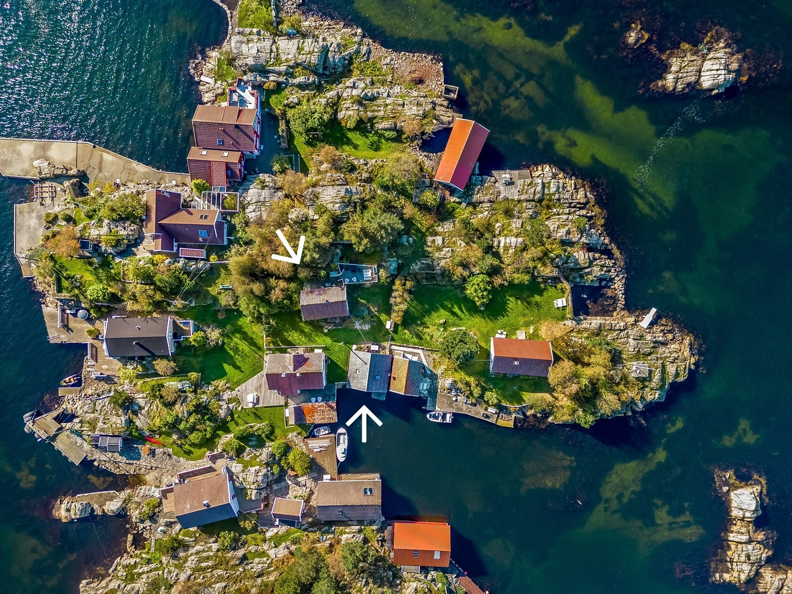 Dronefoto Galleribilde