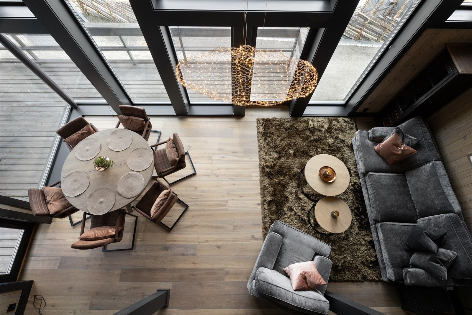 Åpent ned fra hemsstue Galleribilde