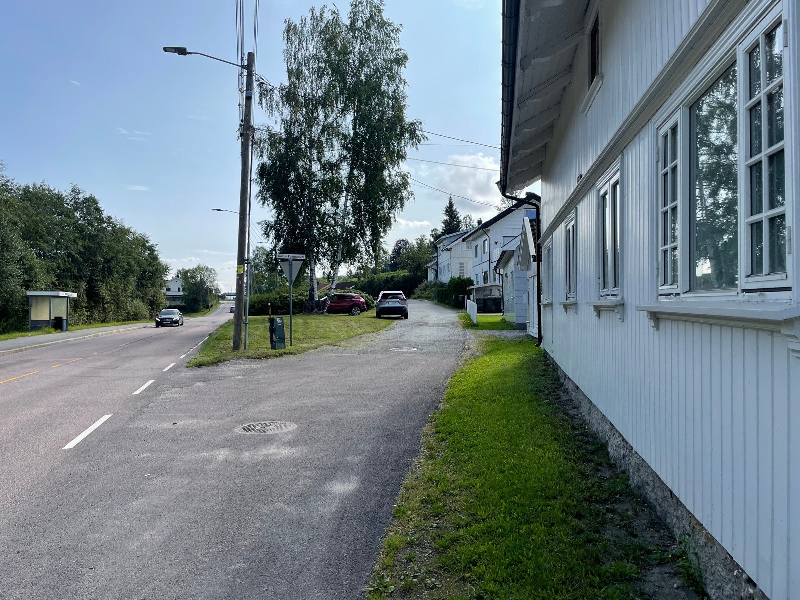 Busstopp nær boligen Galleribilde