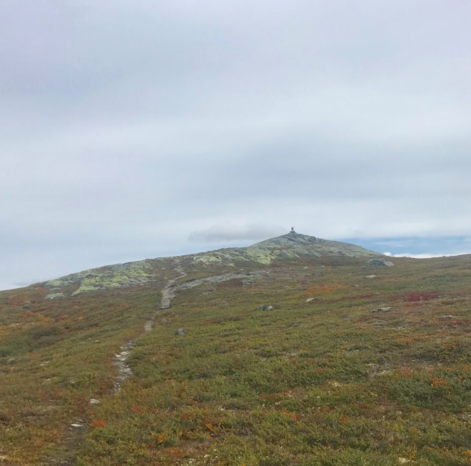 På vei mot Falken 1185moh, en topp i fjellområdet.
Fotokred @nystolfjellet Galleribilde