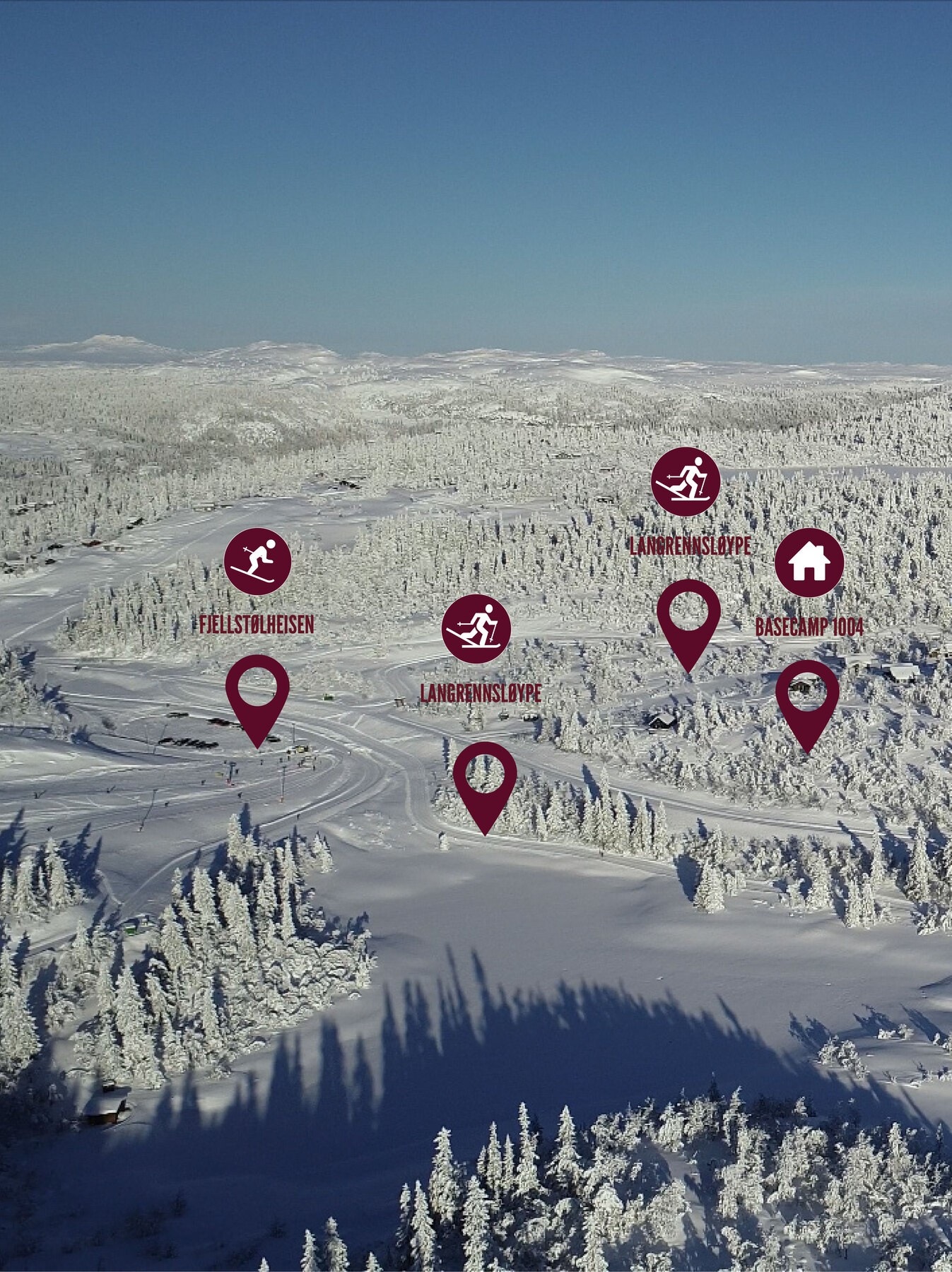 Kort veg til både langrenn og alpint! Galleribilde