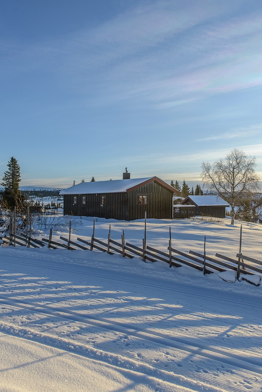 Fint tun på eiendommen med fin boltreplass for barn. I all hovedsak naturtomt/gressbakke. Galleribilde
