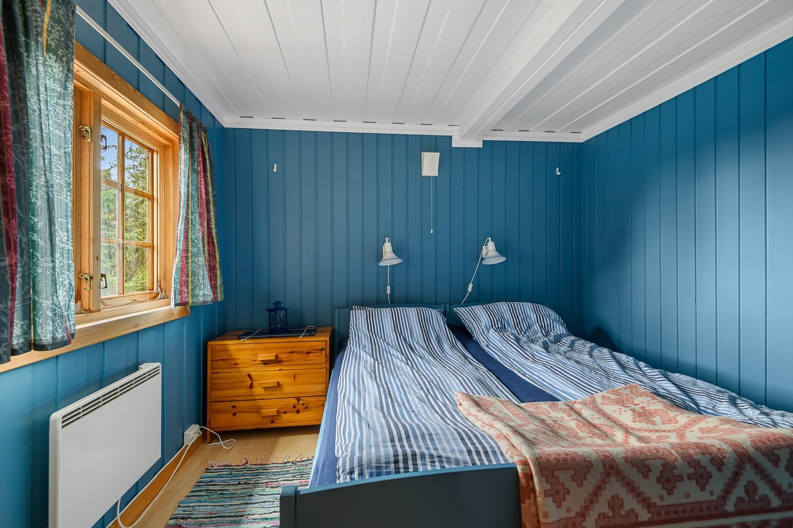 Soverom med plass til dobbeltseng. Galleribilde