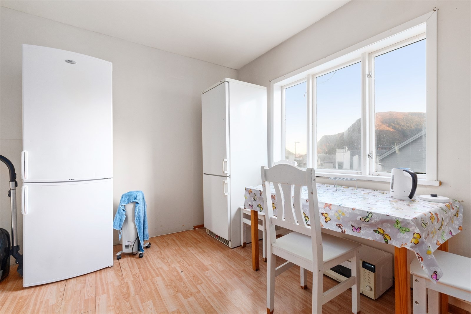 Boligen har virtuell visning som viser alle rommene i plantegningene Galleribilde