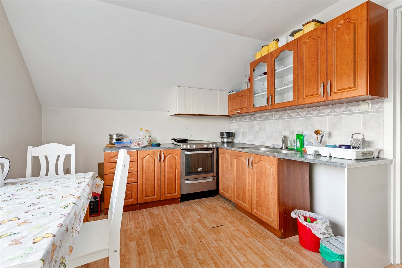 Kjøkken med plass for spisebord Galleribilde