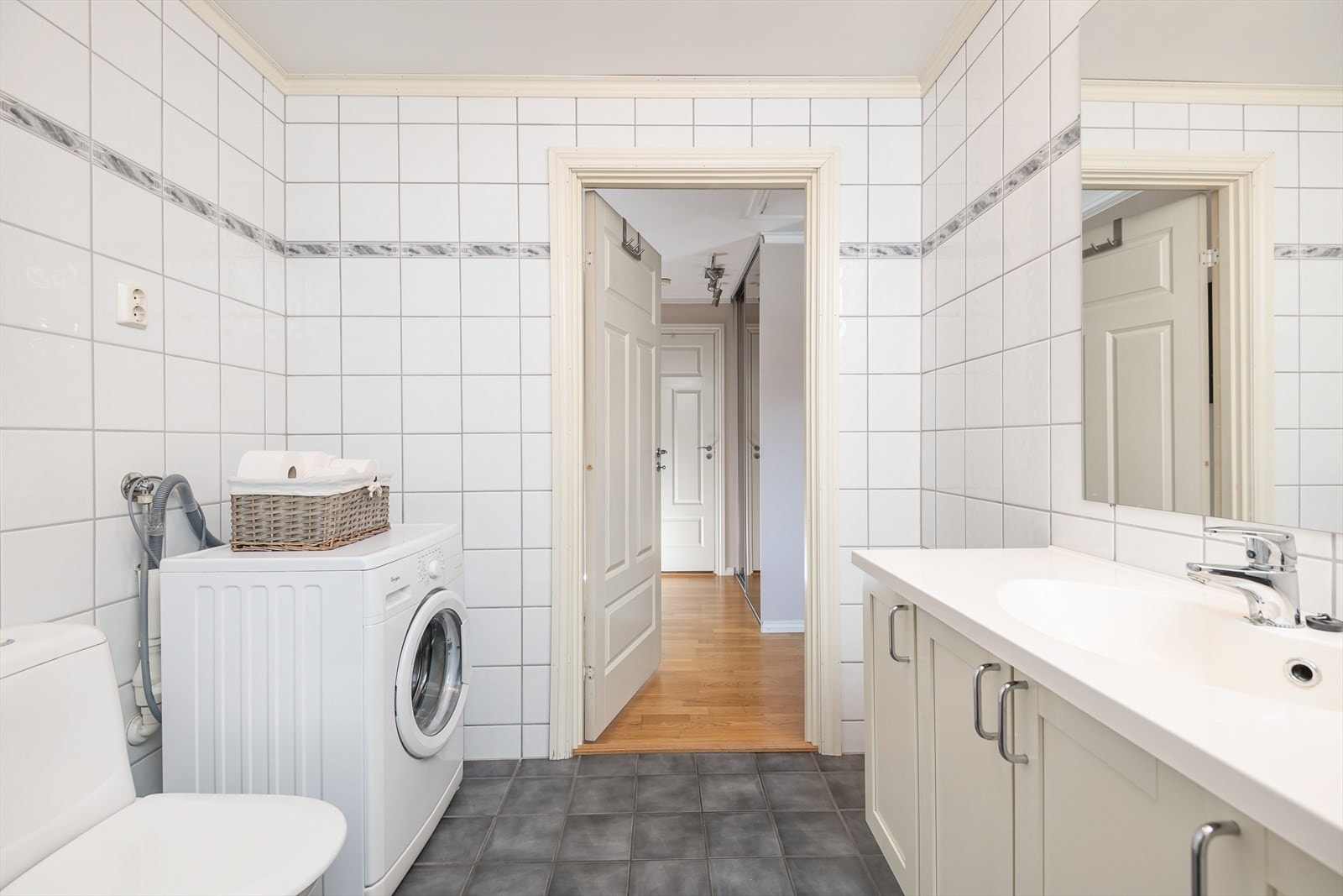 Opplegg for vaskemaskin Galleribilde