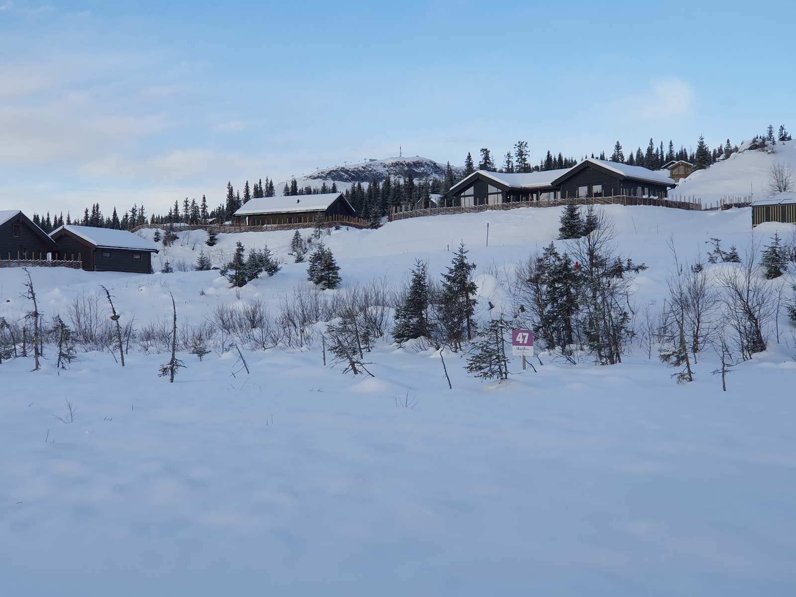 Utsikt mot Skeikampen fra tomt 47 Galleribilde