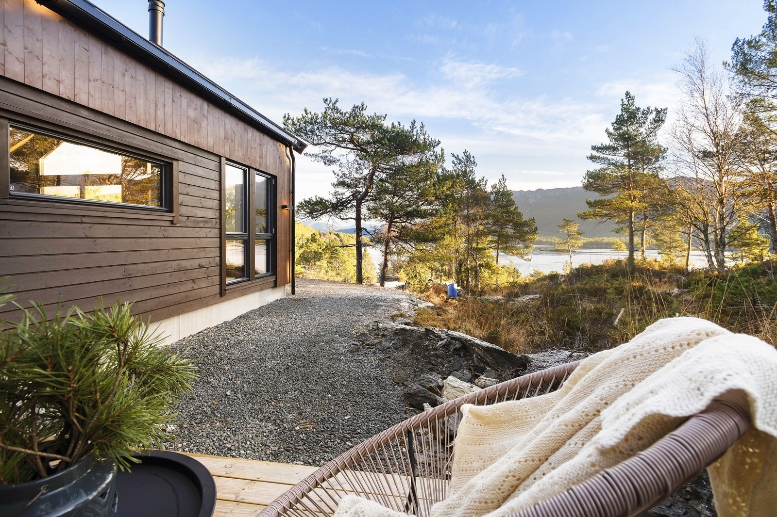 Nyt utsikten fra uteområdet! Galleribilde