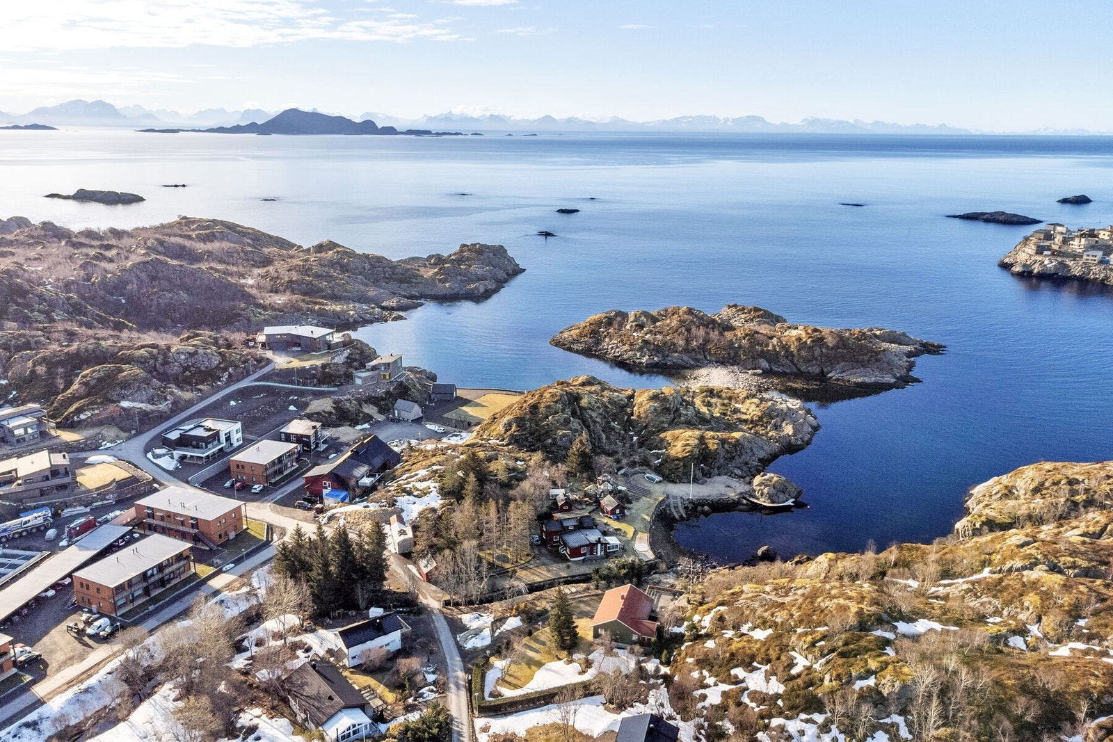 Deler av boligområdet Åvika - med fine turmuligheter og kort vei til sjøen BILDE FRA ANNEN SAK Galleribilde