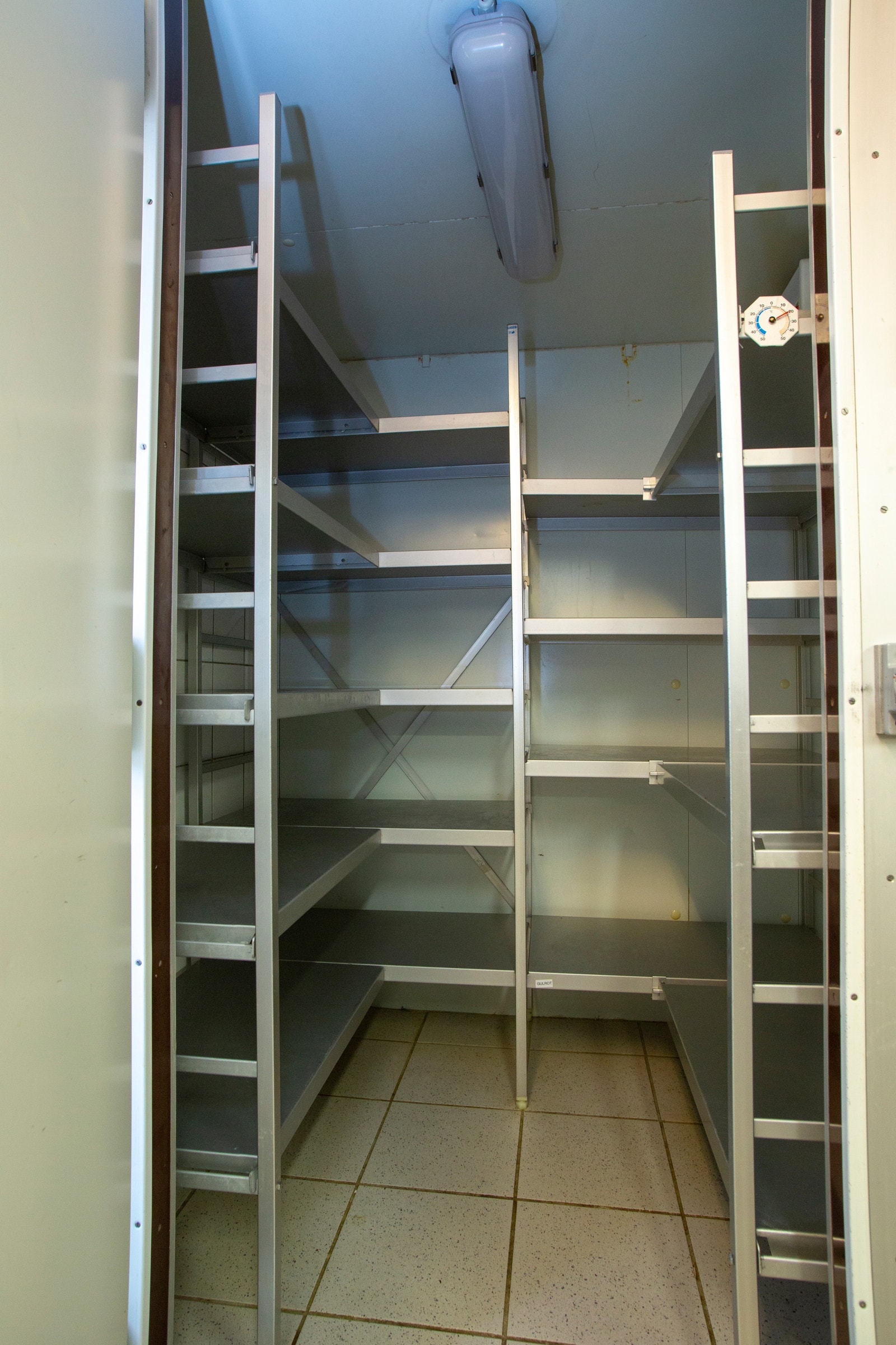 Kjølerom i tilknytning til kjøkken. Galleribilde