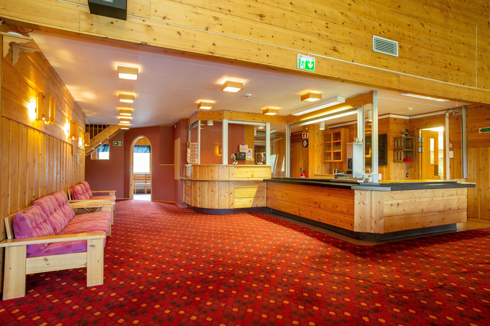 Resepsjonsområdet. Galleribilde