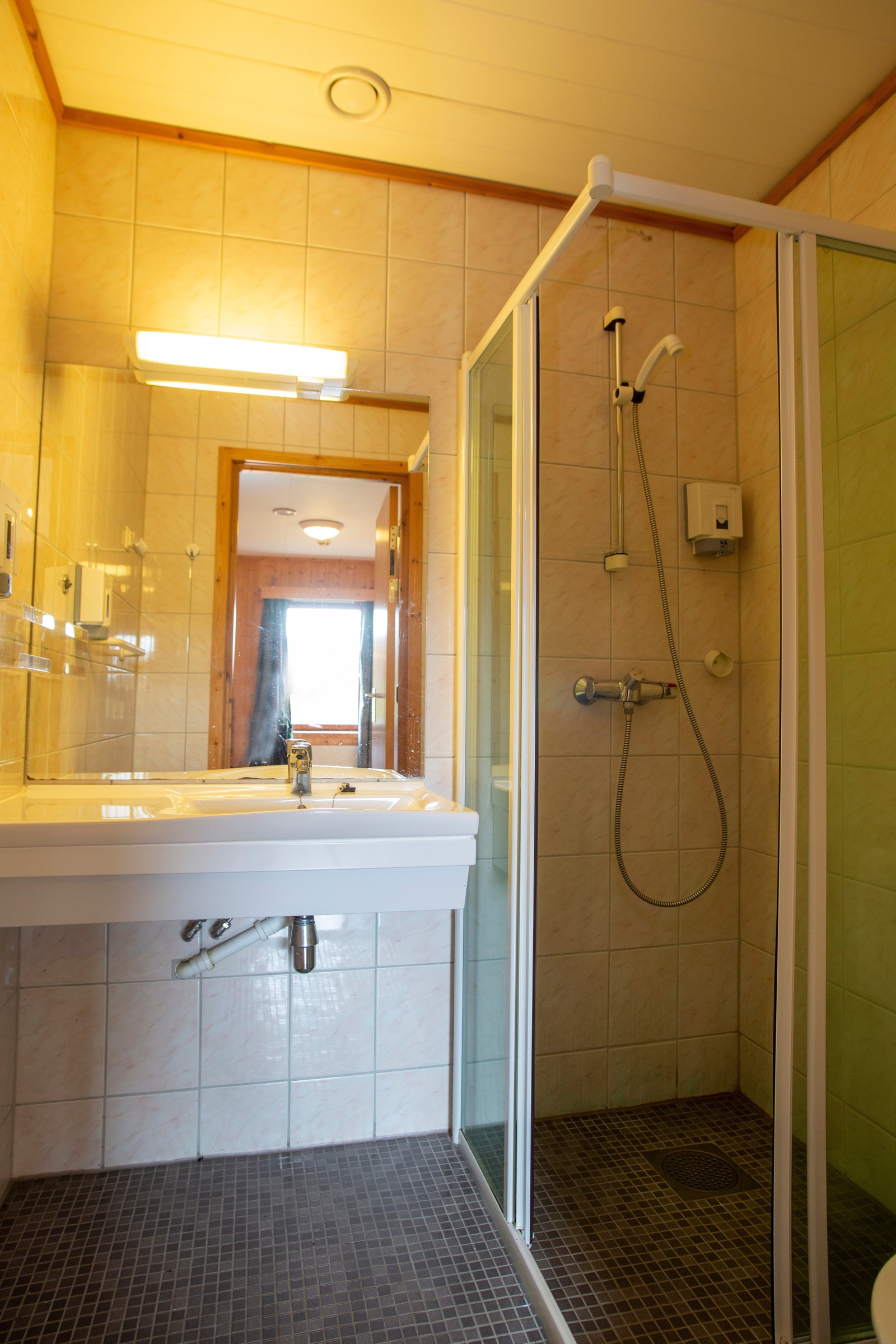 Bad på enkeltrommene. Galleribilde