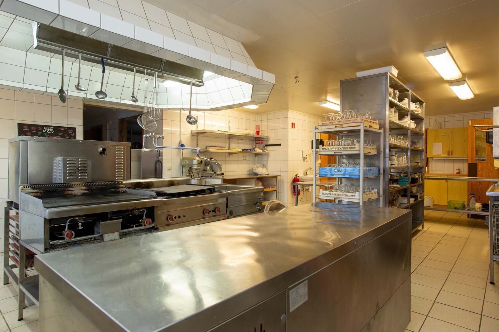 Hotellets kjøkken. Galleribilde