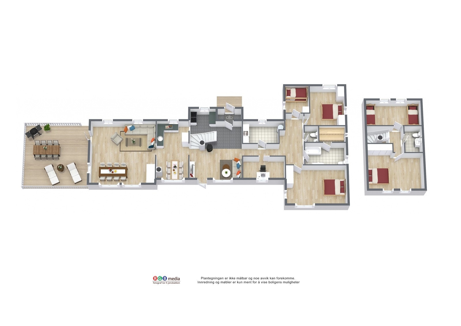 Planskisse Galleribilde