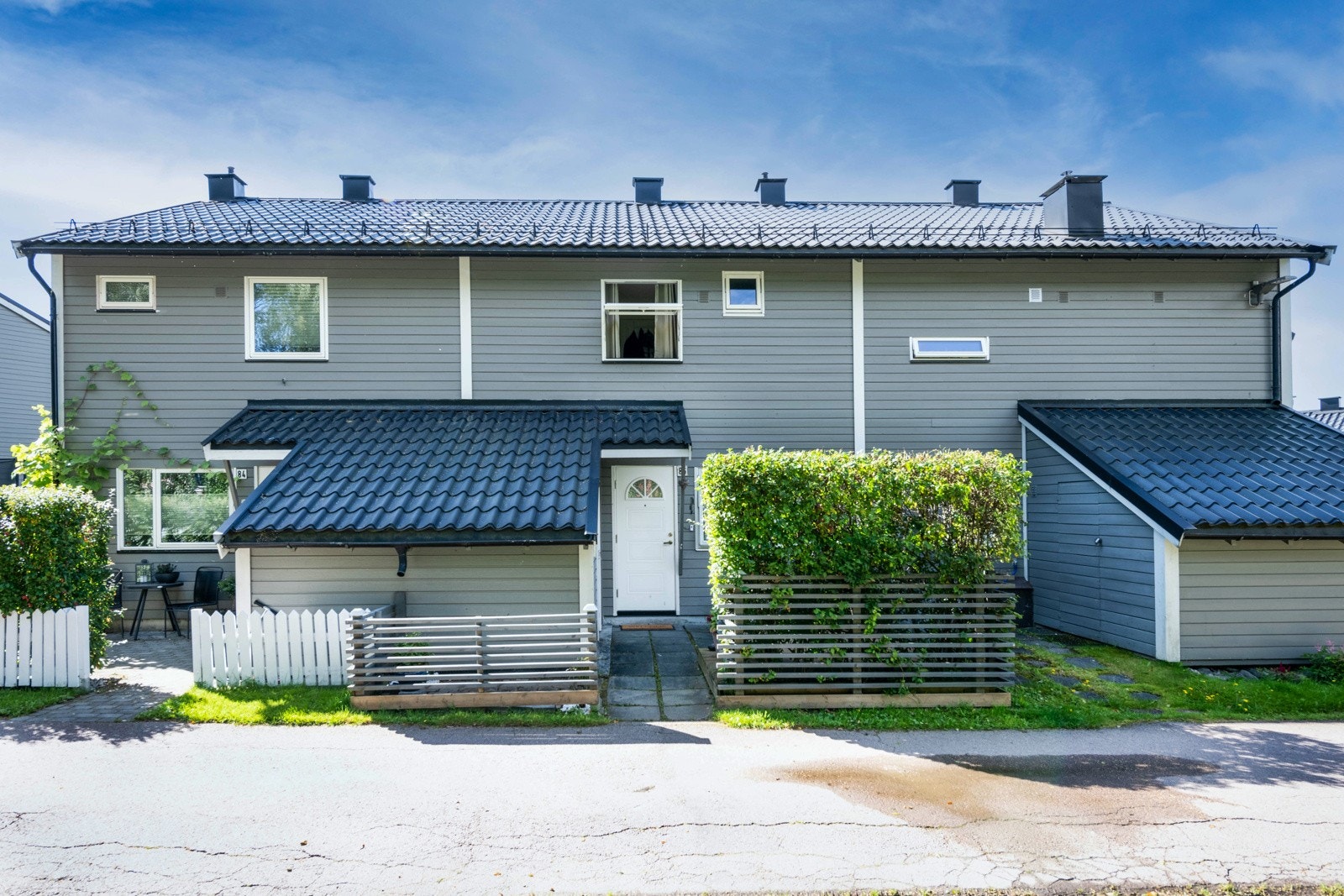 Skjermende hekk. Galleribilde