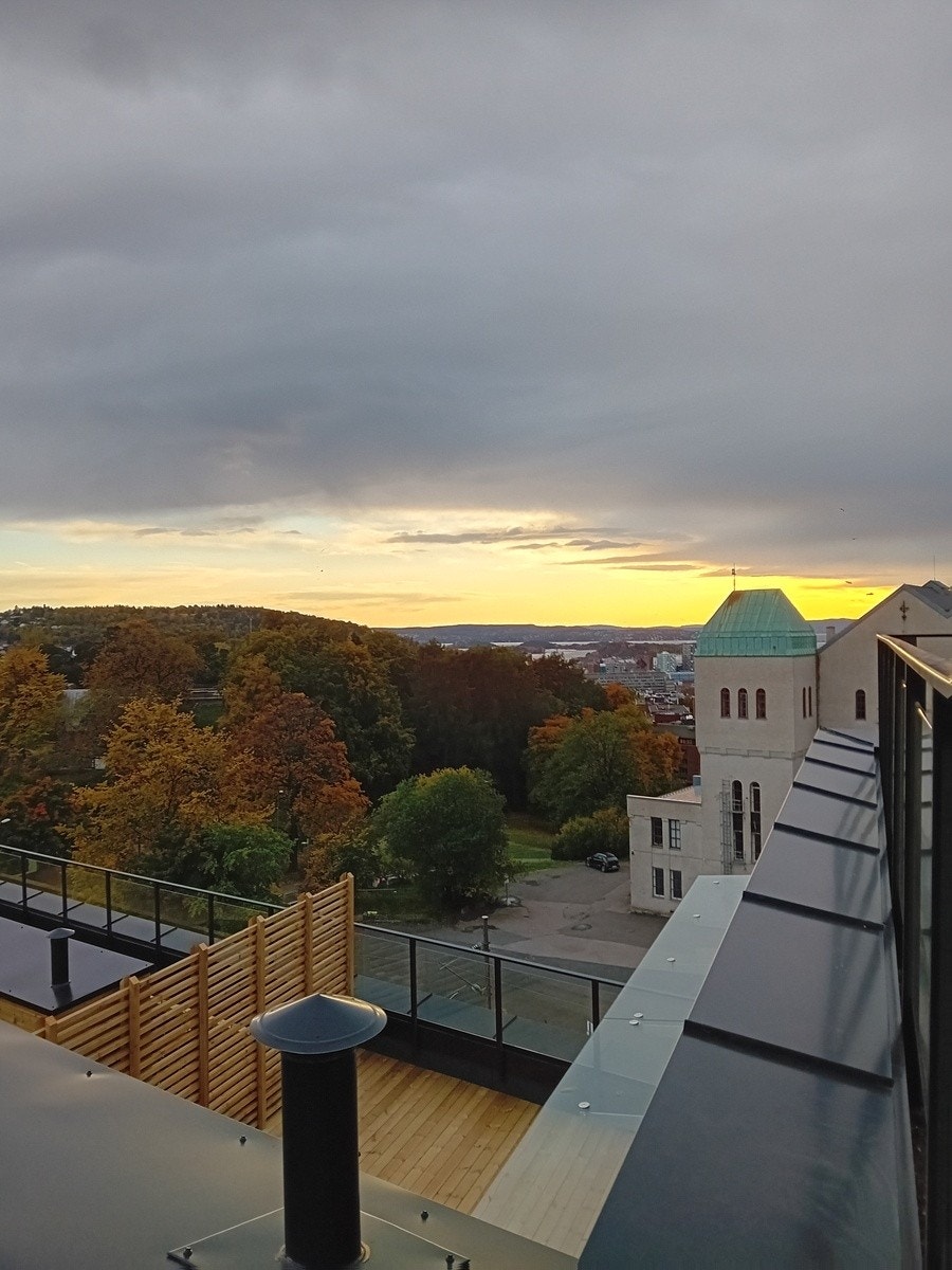 Utsikt takterrasse felles Galleribilde