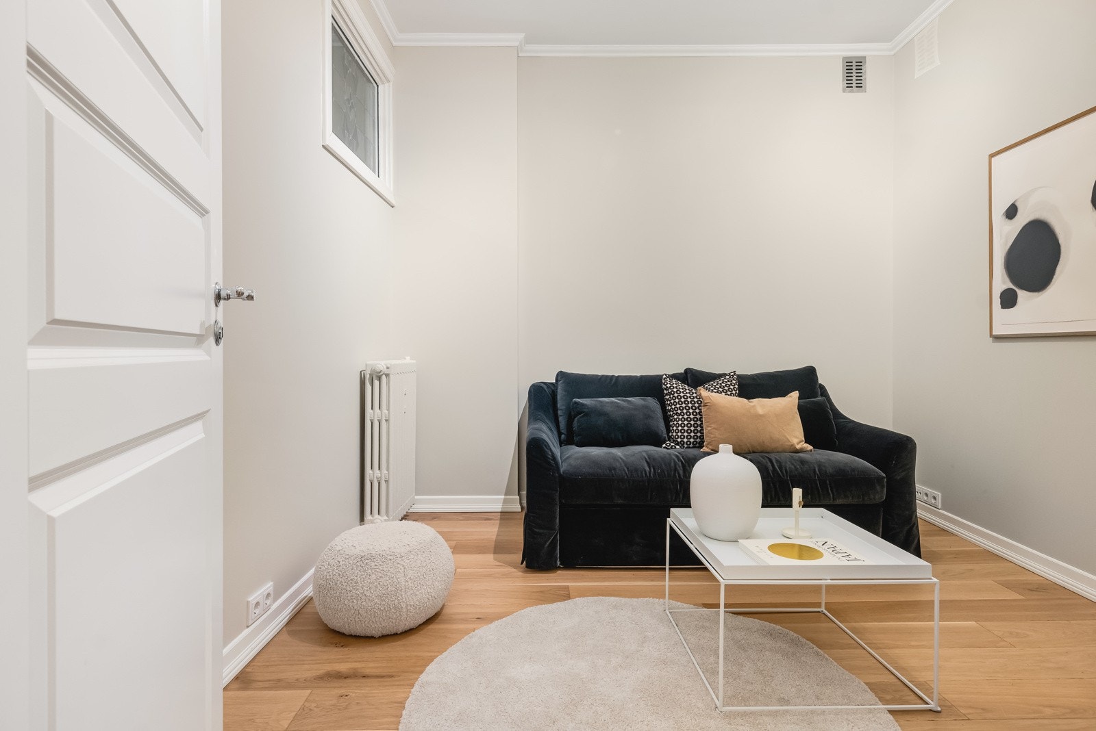 Den ekstra stuen er 9,9 m². Galleribilde