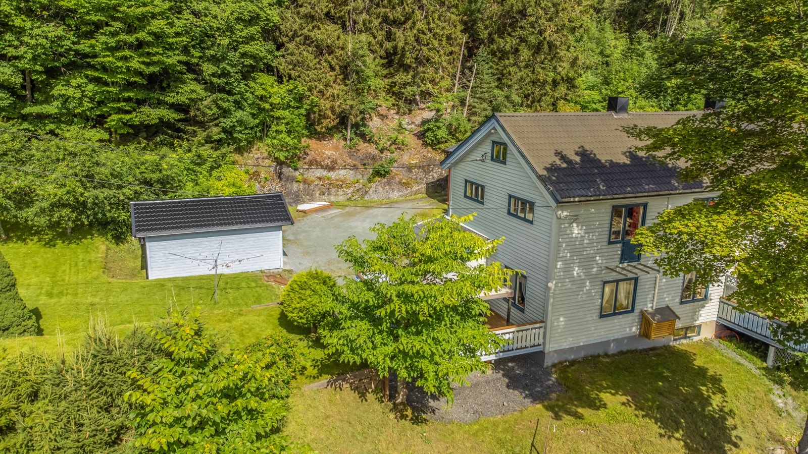 Dronefoto Galleribilde
