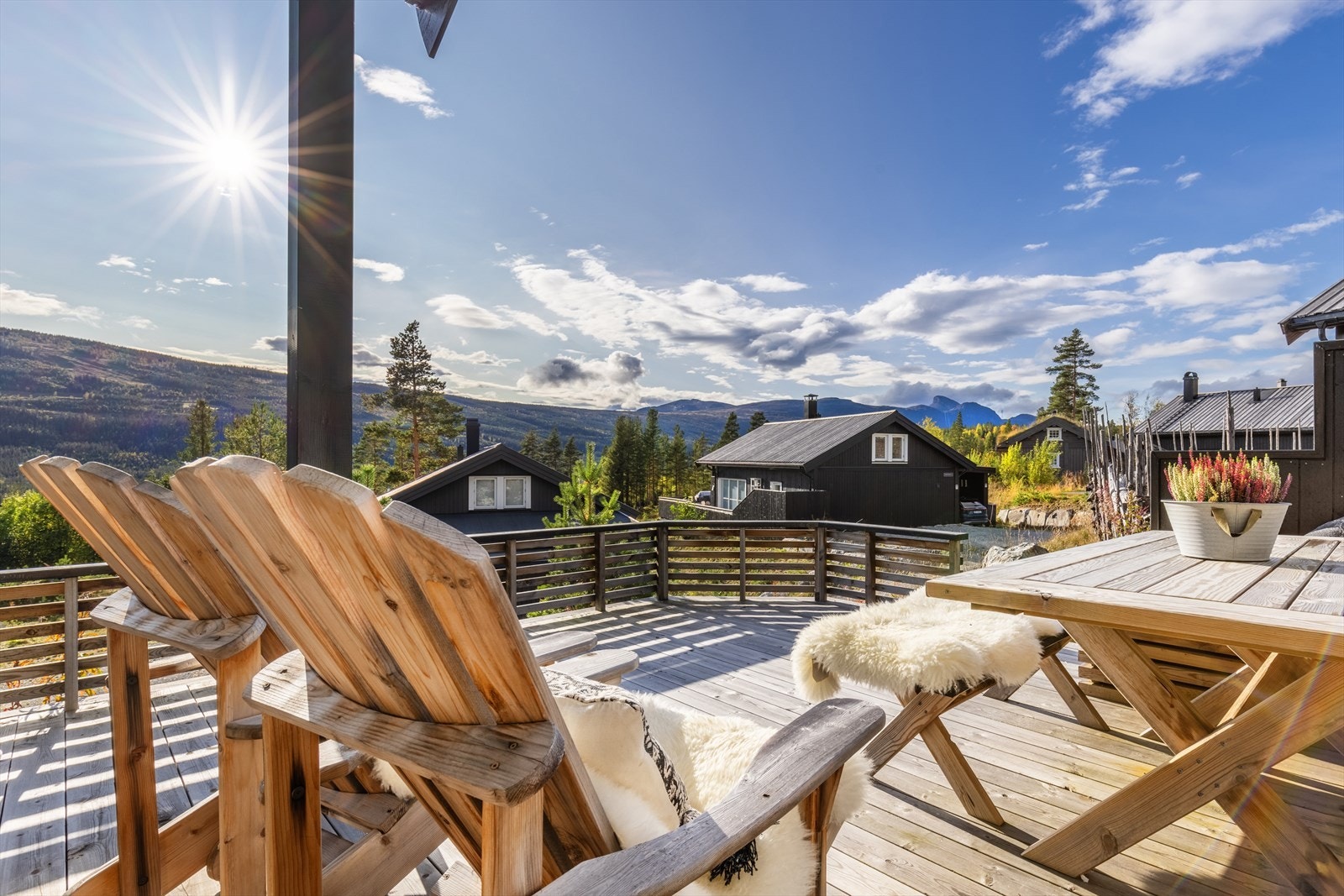 Nydelige utsikts og solforhold! Galleribilde