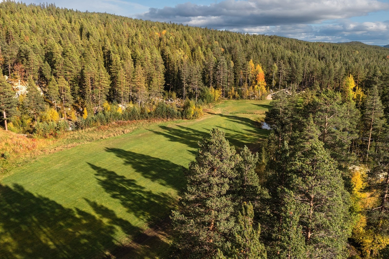 Her har du golfbane som "nærmeste nabo". Galleribilde