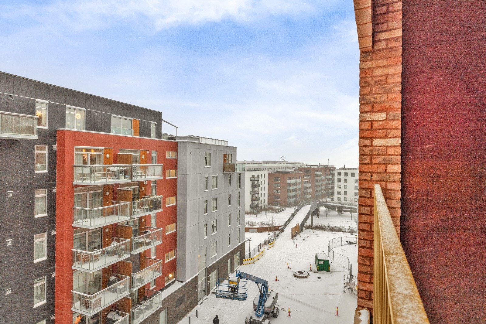 Hyggelig utsikt fra 6. etasje Galleribilde