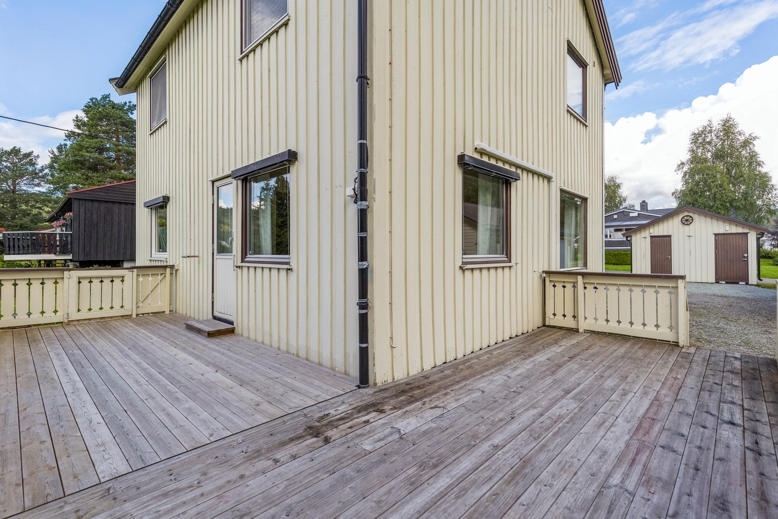 Solrik terrasse på 26 kvm. Galleribilde