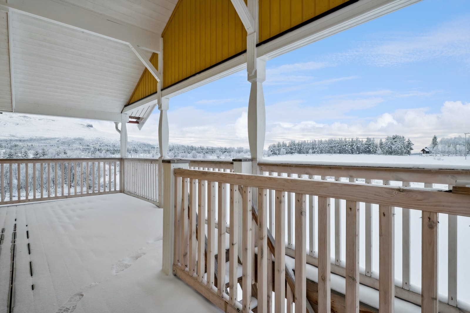 Overbygget veranda 2. etasje Galleribilde