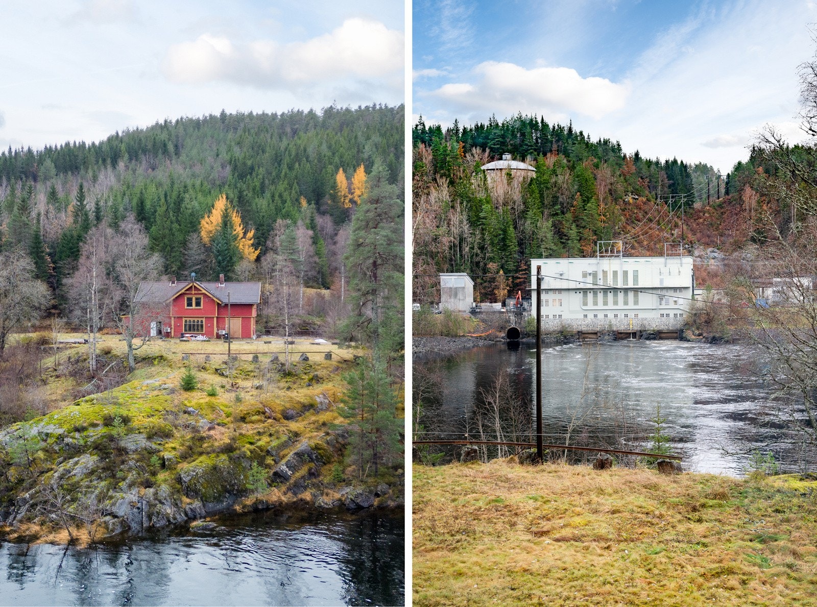 Eiendommen ligger på grensen mellom Vennesla og Iveland Galleribilde