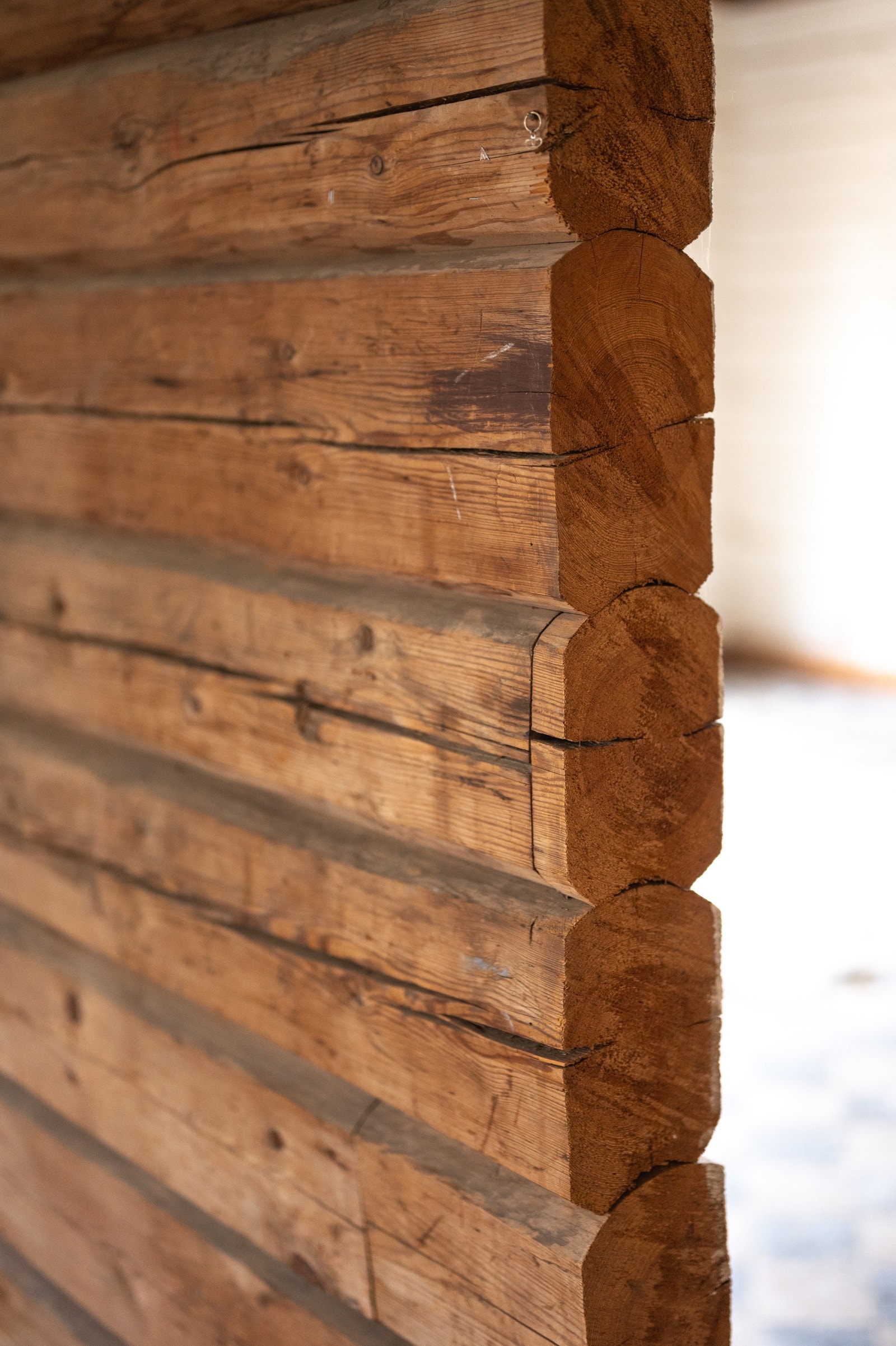 Original tømmervegg Galleribilde