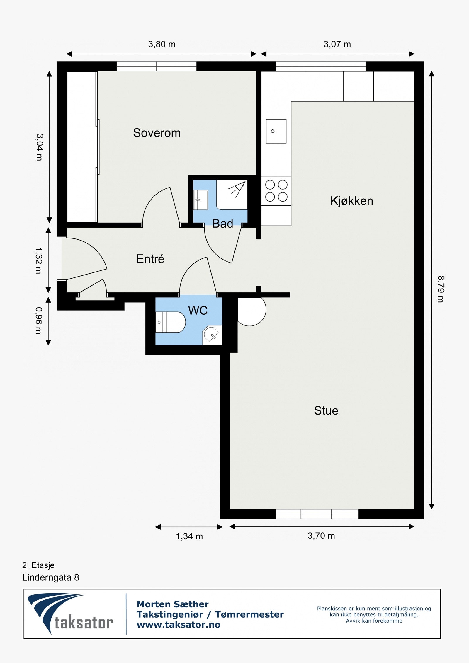 Plantegning. Galleribilde