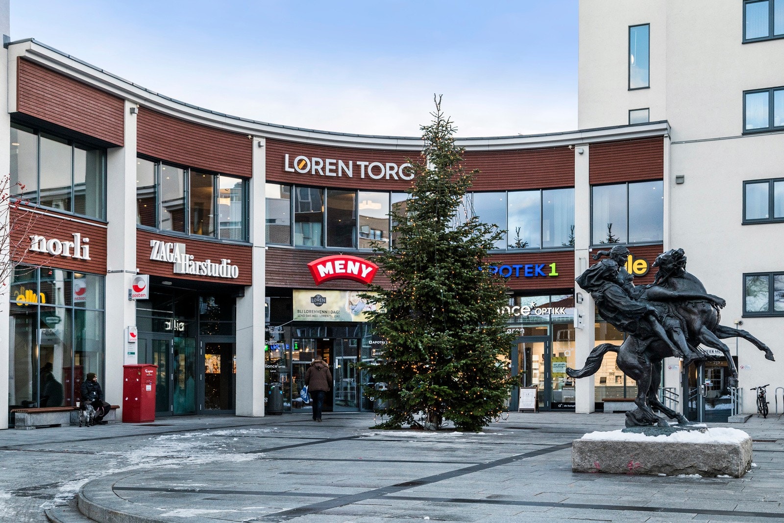 Gangavstand til Løren Torg. Galleribilde