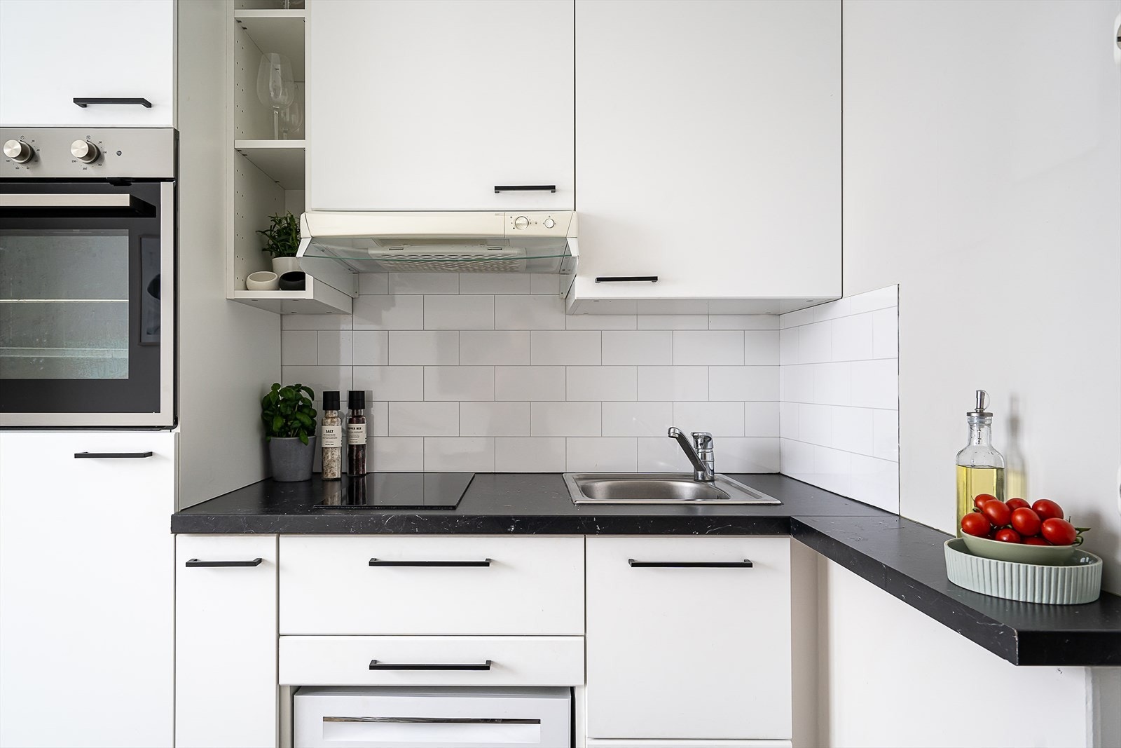 Leiligheten har flere smarte løsninger spesialtilpasset for å utnytte leiligheten best mulig. Galleribilde